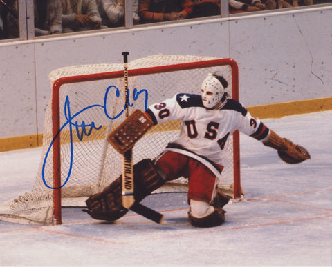 JIM CRAIG SIGNED TEAM USA 1980 OLYMPICS MIRACLE ON ICE 8X10 PHOTO 2