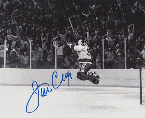 JIM CRAIG SIGNED TEAM USA 1980 OLYMPICS MIRACLE ON ICE 8X10 PHOTO 3