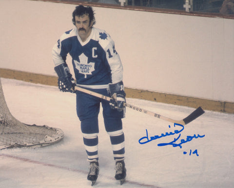 DAVE KEON SIGNED TORONTO MAPLE LEAFS 8X10 PHOTO 3