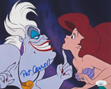 PAT CARROLL SIGNED THE LITTLE MERMAID URSULA 8X10 PHOTO JSA