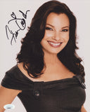 FRAN DRESCHER SIGNED 8X10 PHOTO JSA