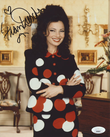 FRAN DRESCHER SIGNED THE NANNY 8X10 PHOTO JSA