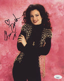 FRAN DRESCHER SIGNED THE NANNY 8X10 PHOTO 3 JSA