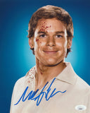 MICHAEL C HALL SIGNED DEXTER 8X10 PHOTO JSA