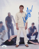 MICHAEL C HALL SIGNED DEXTER 8X10 PHOTO 2 JSA