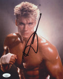 DOLPH LUNDGREN SIGNED ROCKY IV 8X10 PHOTO 3 JSA