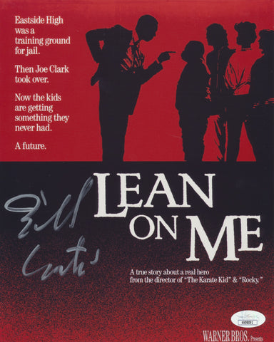 BILL CONTI SIGNED LEAN ON ME 8X10 PHOTO JSA