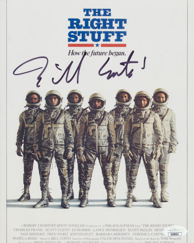 BILL CONTI SIGNED THE RIGHT STUFF 8X10 PHOTO JSA