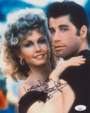 OLIVIA NEWTON JOHN SIGNED GREASE 8X10 PHOTO JSA