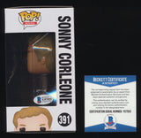 JAMES CAAN SIGNED SONNY CORLEONE THE GODFATHER FUNKO POP 2 BECKETT BAS