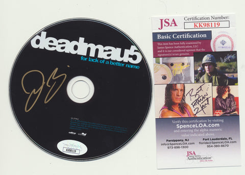 DEADMAU5 SIGNED FOR LACK OF A BETTER NAME CD DISK JSA JOEL ZIMMERMAN