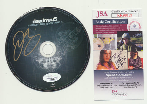 DEADMAU5 SIGNED ALBUM TITLE GOES HERE CD DISK JSA JOEL ZIMMERMAN