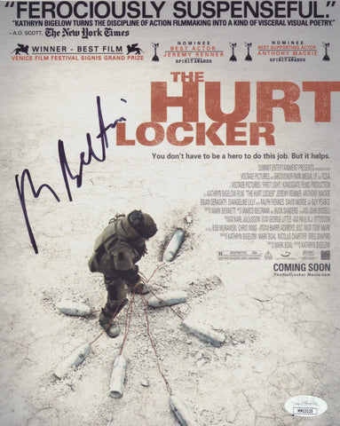 MARCO BELTRAMI SIGNED THE HURT LOCKER 8X10 PHOTO JSA