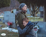 LUCAS HEDGES SIGNED BEN IS BACK 8X10 PHOTO JSA