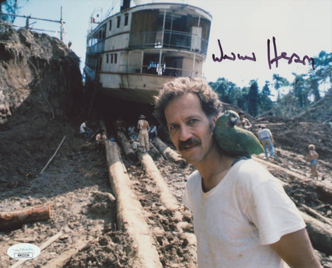 WERNER HERZOG SIGNED 8X10 PHOTO JSA