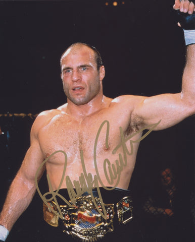 RANDY COUTURE SIGNED UFC 8X10 PHOTO 6