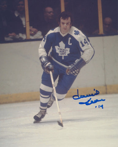 DAVE KEON SIGNED TORONTO MAPLE LEAFS 8X10 PHOTO 8