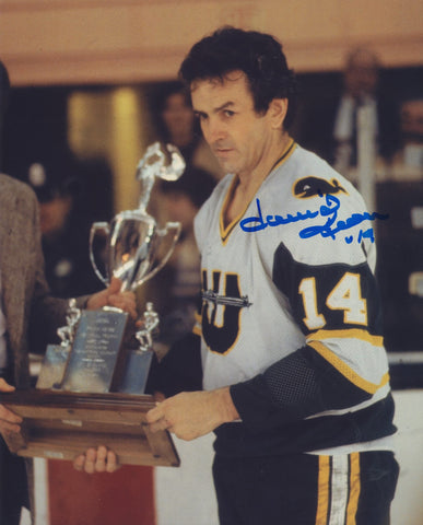 DAVE KEON SIGNED HARTFORD WHALERS 8X10 PHOTO 2