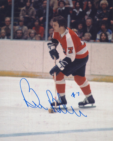 BILL BARBER SIGNED PHILADELPHIA FLYERS 8X10 PHOTO 8