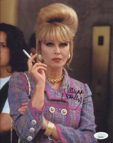 JOANNA LUMLEY SIGNED ABSOLUTELY FABULOUS 8X10 PHOTO JSA