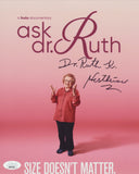 DR RUTH WESTHEIMER SIGNED 8X10 PHOTO 3 JSA