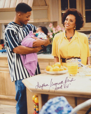 DAPHNE MAXWELL REID SIGNED THE FRESH PRINCE OF BEL-AIR 8X10 PHOTO 7