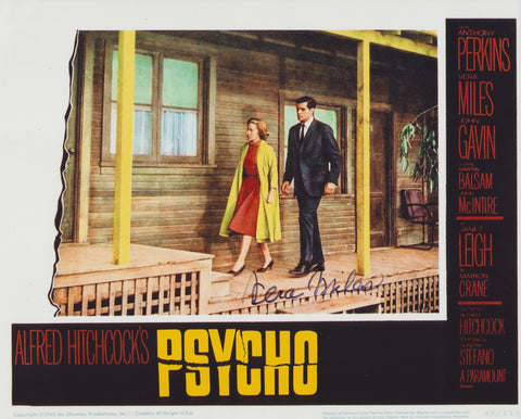 VERA MILES SIGNED PSYCHO 8X10 PHOTO 5