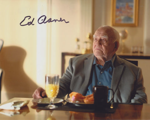 ED ASNER SIGNED COBRA KAI 8X10 PHOTO