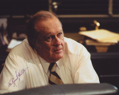 M. EMMET WALSH SIGNED COPS AND ROBBERSONS 8X10 PHOTO