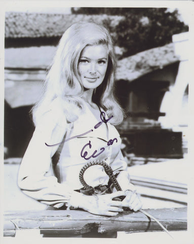 LINDA EVANS SIGNED THE BIG VALLEY 8X10 PHOTO