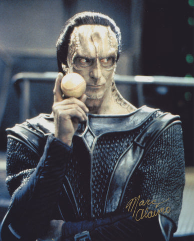 MARC ALAIMO SIGNED STAR TREK DEEP SPACE NINE 8X10 PHOTO 2