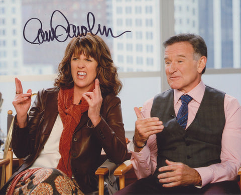 PAM DAWBER SIGNED THE CRAZY ONES 8X10 PHOTO