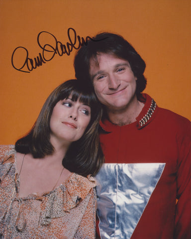 PAM DAWBER SIGNED MORK & MINDY 8X10 PHOTO 3