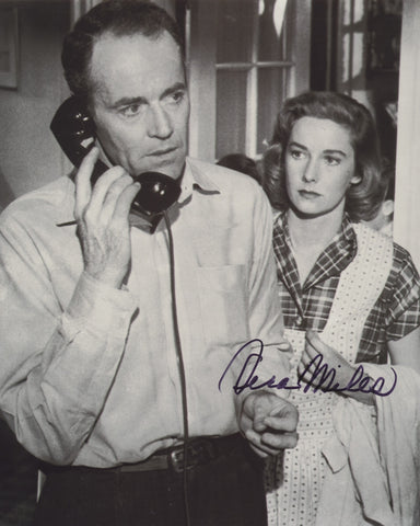 VERA MILES SIGNED THE WRONG MAN 8X10 PHOTO 3