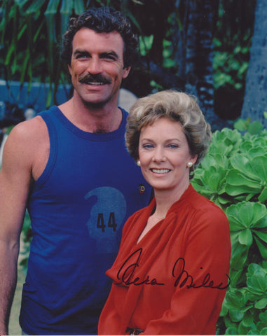 VERA MILES SIGNED MAGNUM, P.I. 8X10 PHOTO