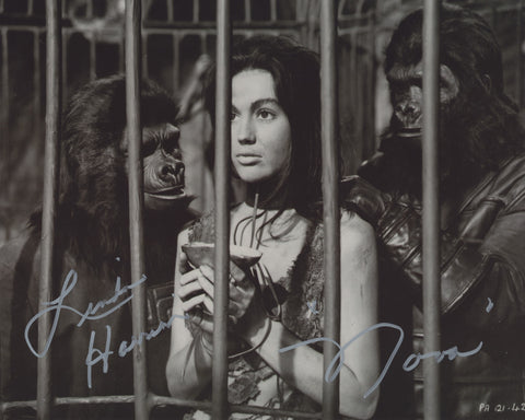 LINDA HARRISON SIGNED PLANET OF THE APES 8X10 PHOTO 7