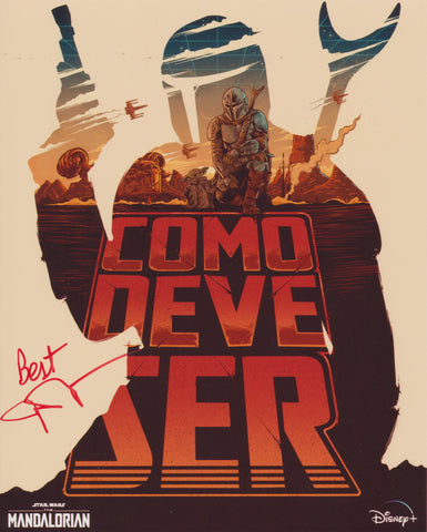 JOHN ROSENGRANT SIGNED STAR WARS THE MANDALORIAN BABY YODA 8X10 PHOTO 28