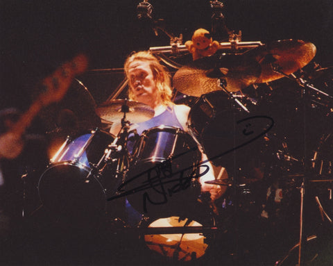 NICKO MCBRAIN SIGNED IRON MAIDEN 8X10 PHOTO 5