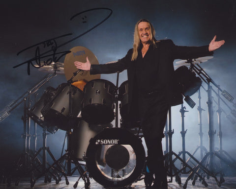 NICKO MCBRAIN SIGNED IRON MAIDEN 8X10 PHOTO 7