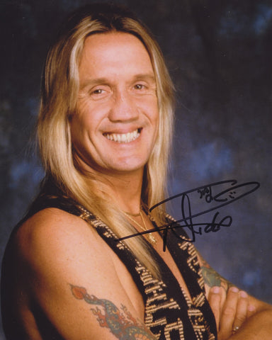 NICKO MCBRAIN SIGNED IRON MAIDEN 8X10 PHOTO 8