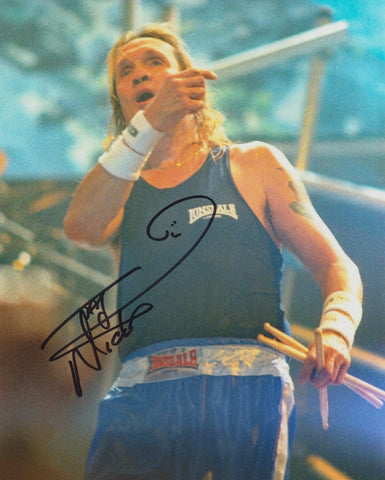 NICKO MCBRAIN SIGNED IRON MAIDEN 8X10 PHOTO 9