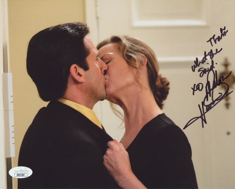 MELORA HARDIN SIGNED THE OFFICE 8X10 PHOTO JSA