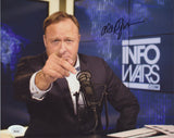 ALEX JONES SIGNED INFOWARS 8X10 PHOTO 7 JSA