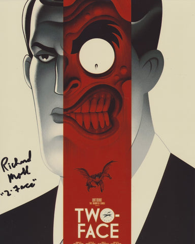 RICHARD MOLL SIGNED BATMAN: THE ANIMATED SERIES 8X10 PHOTO 5