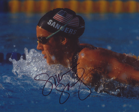 SUMMER SANDERS SIGNED OLYMPIC SWIMMING 8X10 PHOTO 4