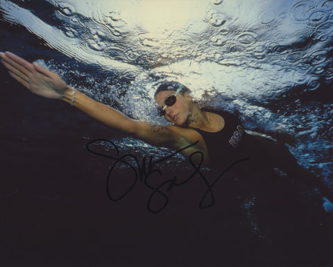 SUMMER SANDERS SIGNED OLYMPIC SWIMMING 8X10 PHOTO 6