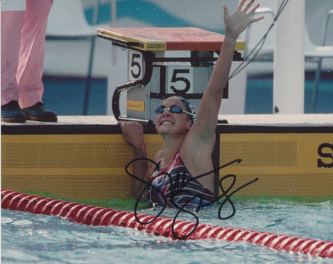 SUMMER SANDERS SIGNED OLYMPIC SWIMMING 8X10 PHOTO 7
