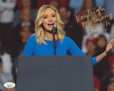 KEIGHLEY MCENANY SIGNED US PRESS SECRETARY MAGA 8X10 PHOTO 3 JSA