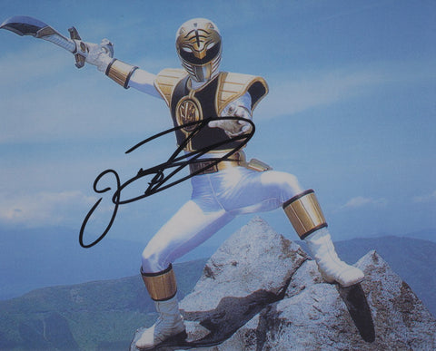 JASON DAVID FRANK SIGNED POWER RANGERS 8X10 PHOTO 12