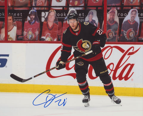 CONNOR BROWN SIGNED OTTAWA SENATORS 8X10 PHOTO